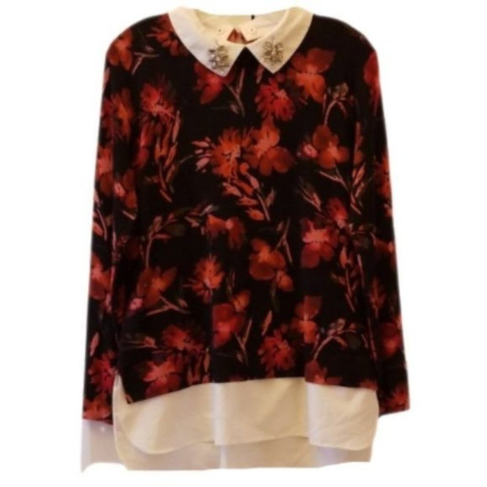 Time Tru Sweater Shirt Collar Size XXL(20)